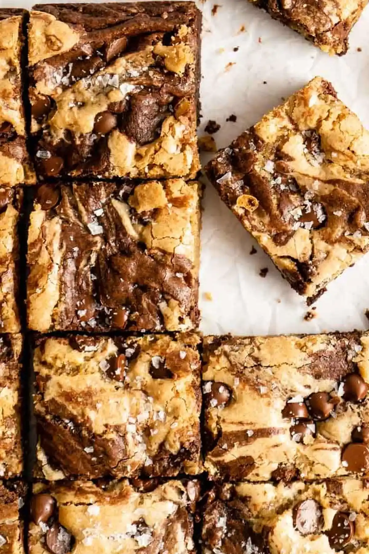 Brookie Bars Recipe (1) Treat yourself to a batch of these irresistible brookies! Fudgy brownie meets chewy cookie in every perfectly marbled square.