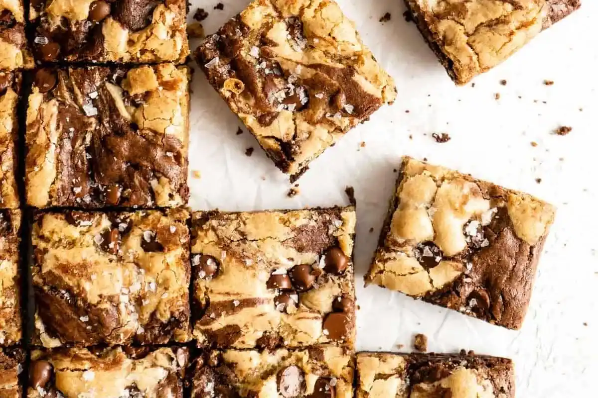 Chocolate Chip Cookie Brownie Bars