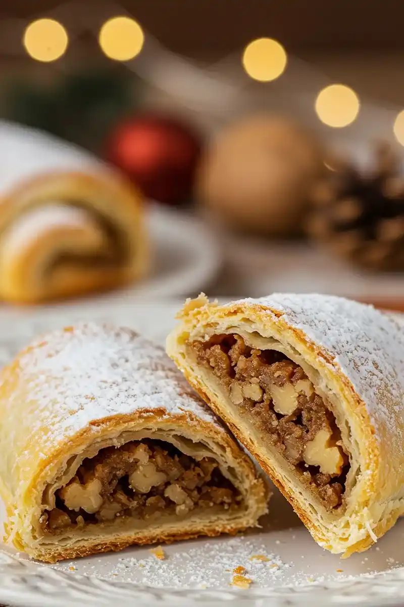 Ingredients for Italian nut roll cookies