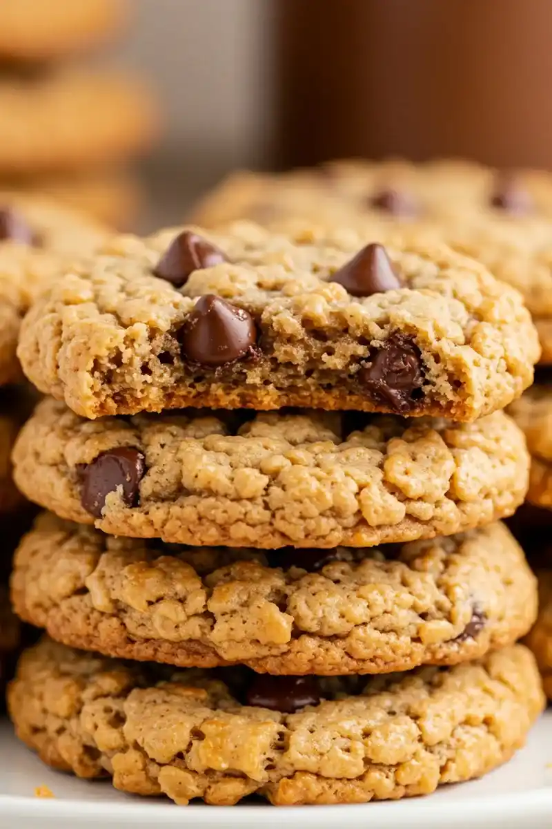  Crispy and Chewy Chocolate Chip Rice Krispie Cookies