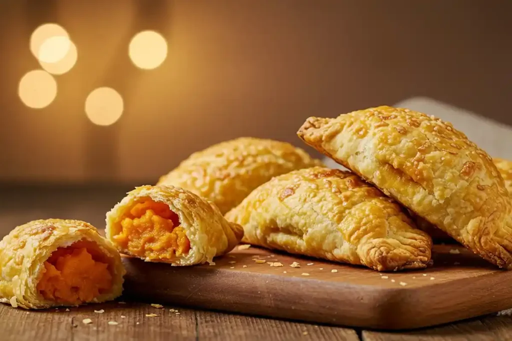 Sweet Potato Filling and Dough Preparation