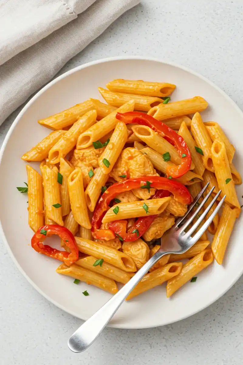 Rasta Pasta with Jerk Chicken