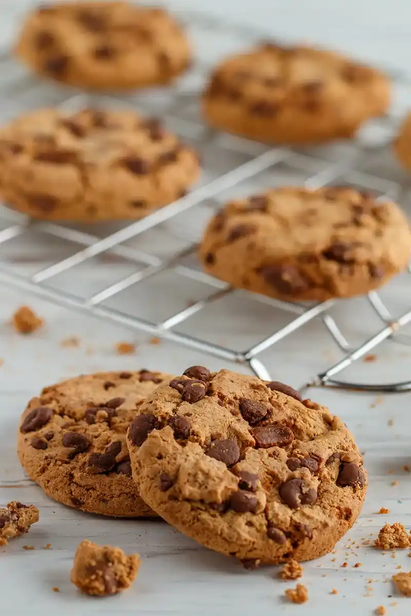  baking Jacques Torres Chocolate Chip Cookies.